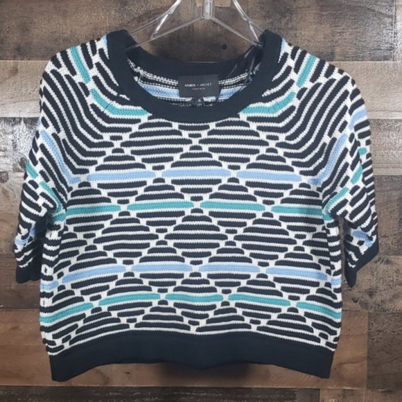 Romeo +Juliet Couture Crop Sweater M - Picture 1 of 3
